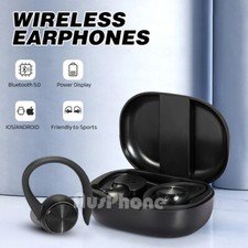 Sweatproof Wireless Bluetooth Earphones Headphones Sport Gym Earbuds with Mic