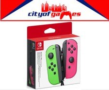 Joy-Con Controller Neon Green / Neon Pink Nintendo Switch New In Stock