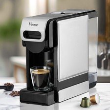 17% off | Vevare 5 in 1 Capsule Coffee Machine 19Bar Nespresso Dolce-Gusto Pod K-Cup Maker