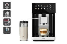 48% off | Kogan Lux Fully Automatic Touch Coffee Machine, Black, Coffee Machines,