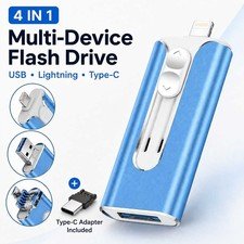 Certified 1TB Flash Drive for iPhone Type-C USB Memory Stick Memory Storage AU