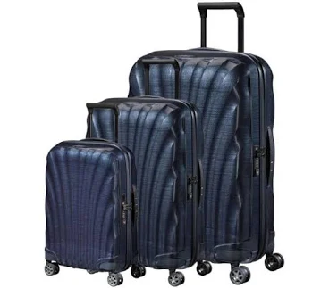 Samsonite – C-Lite Set of 3 Suitcases 55exp-75-81cm – Midnight Blue