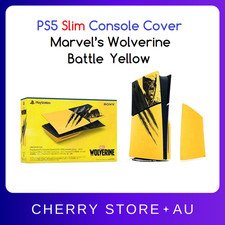 PS5 Slim Cover Marvelβs Wolverine Battle Yellow Limited Edition PRESALE