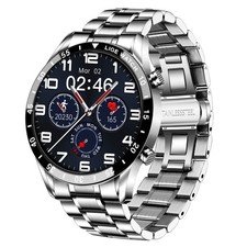 Men’s Smart Watch Bluetooth Call Sports Fitness Tracker Heart Rate Waterproof