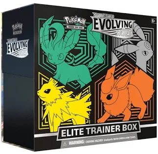 Pokemon Sword & Shield: Evolving Skies Elite Trainer Box