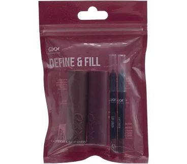 29% off | OXX Cosmetics 4 Piece Define and Fill Lip Kit