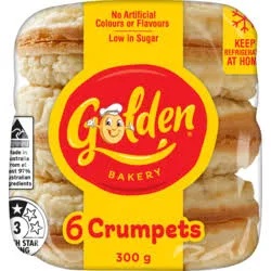 40% off | Golden Crumpets Rounds 6pk