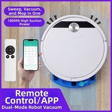 Wet Dry Mopping Smart Robot Vacuum 3-in-1 Sweeping Robot Indoor Floor