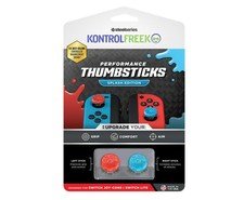 KONTROLFREEK Splash for Nintendo Switch Joy-Con (Red/Blue)