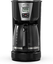 AUSPURE Coffee Maker, 12 Cup, Programmable Drip Filter Coffee Machine with Keep-