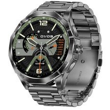 Men’s Smart Watch 1.85″ GPS Waterproof Bluetooth Call Sport Fitness Long Battery