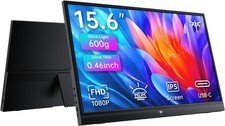 Portable Monitor 15.6 Inch, FHD 1080P Second Laptop Screen Extender | USB-C HDMI