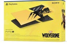 PS5 Pro Faceplate Covers Limited Edition Wolverine Yellow/Black – PRESALE