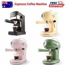 15 Bar Espresso Coffee Machine Maker Milk Frother Cappuccino Latte Double Shot