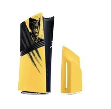 PRESALE PS5 Console Covers Slim Marvel Wolverine Battle Yellow Limited Edition