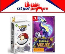 Pokemon Violet Nintendo Switch & Pokemon GO Plus+ Bundle