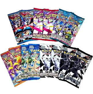 14x Pokemon Booster Pack Lot Sealed Card Mega Brave Black Bolt White