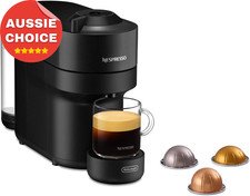 10% off | De’Longhi ENV90.B Vertuo Pop Coffee Machine 4 Cup Sizes Centrifusion Black
