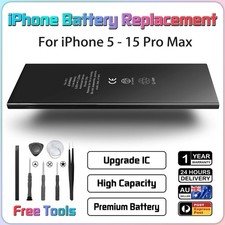iPhone Battery X XR Xs 11 12 13 14 15 Pro Max 5 6 7 8 Plus OEM New High Quality