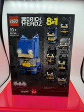 LEGO BrickHeadz Batman 40748 8-in-1 Complete Set 245pc 10+ Box