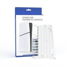 Desktop Stand For PS5 SLIM Disc/Digital PS5 SLIM Console Organizer Black/White