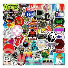 1000pcs Skate Stickers Bomb Logo Santa Cruz Car Vinyl Skateboard Laptop Phone
