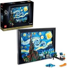 LEGO® Ideas Vincent Van Gogh – The Starry Night 21333 Building Kit; Buildable 3D
