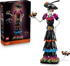 LEGO® Ideas La Catrina 21372 Skeleton Figurine Building Set – Day of the Dead De