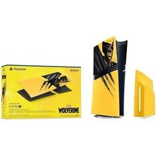 PREORDER PlayStation 5 PS5 Pro Console Cover Wolverine Battle Yellow Brand New