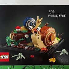 New LEGO Ideas Friendly Snails 40788 Limited Edition Set 264pcs