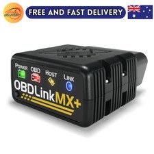OBDLINK MX+ OBD2 Bluetooth Scanner for iPhone, Android, and Windows