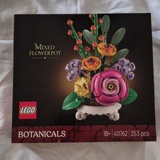 LEGO Botanicals Mixed Flowerpot 40762 Complete Set 253pcs 18+