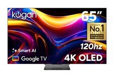 26% off | Kogan Signature 65″ OLED 4K 120Hz Smart AI Google TV – X98J, 65 Inch, TVs, TV &