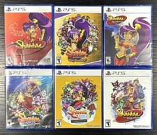 Shantae 6 Games Collection Set – Playstation 5 PS5 Games – Brand New Sealed!