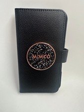 Mimco Bliss Glitter Flip Case iPhone 17 Pro Max Black Rosegold BNWT RRP $130 NWT