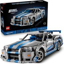 LEGO Technic™ 2 Fast 2 Furious Nissan Skyline GT-R (R34) Car 42210 Model Kit, V