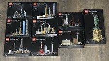 LEGO Architecture Skyline Collection – 9 Sealed Sets Bundle
