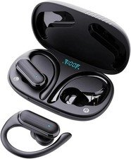 Wireless Bluetooth Earbuds TWS Noise Cancelling Sports Ear Hook Headphones Mic
