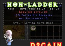 Diablo 2R SC⭐️N-Ladder⭐️5 All Res, +2 Strength/7 MF/3 FRW/5 FHR SC⭐️PC/SWITCH/PS