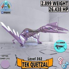 Ark Survival Ascended PC/PS5/XBOX PVE💎TEK QUETZAL Level 362 TOP 💎