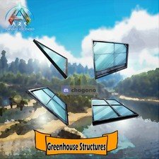 Ark Survival Ascended PC/PS5/XBOX – Official PVE – GREENHOUSE STRUCTURES
