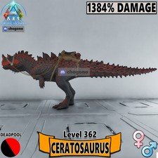 Ark Survival Ascended PC/PS5/XBOX PVE 💎 CERATOSAURUS 💎 Level 362 Top Stats