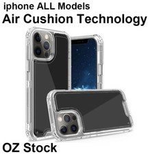 Clear Shockproof Bumper Back Case Cover For iPhone 13 12 11 Pro XS MAX X XR 7 8+