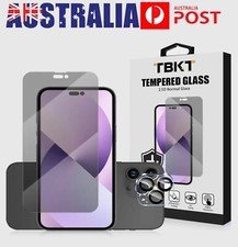 iPhone 14 Pro Max Plus Privacy Tempered Glass Screen Protector and Lens Cover