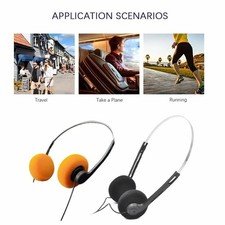 Wired Classic Vintage-80’s Headphones Portable Walkman Retro Headphone MP3