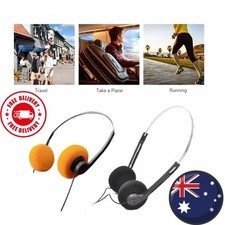 Wired Classic Vintage-80’s Headphones Portable Walkman Retro Headphone MP3