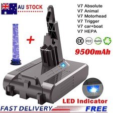 9500mAh Battery For Dyson V7 Replacement SV11 Motorhead V7 Animal Trigger Filter