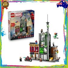 LEGO® Marvel Spider-Man vs. Oscorp 76324 Kids’ Building Kit, Includes Spider-Wom