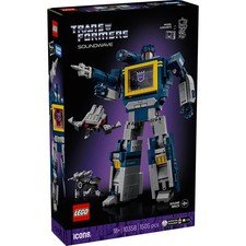 *CREASED BOX* LEGO ICONS 10358 Transformers: Soundwave Brand New Sealed
