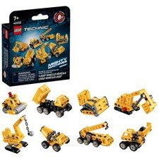 LEGO 42233 Technic Mighty Machines Series 1 – Confirmed Set of 8